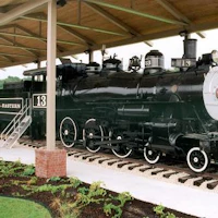 Outdoor Railroad Exhibit