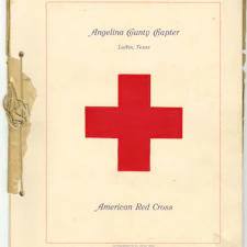  Report of Angelina County Red Cross During World War I Available Online